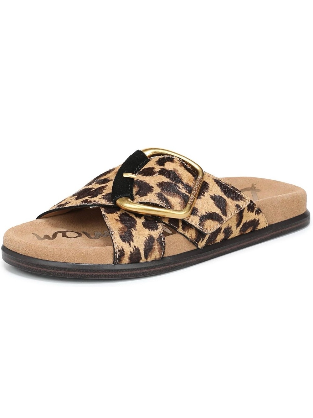 Sam Edelman Darla Slide Leopard Print Sandal - Women